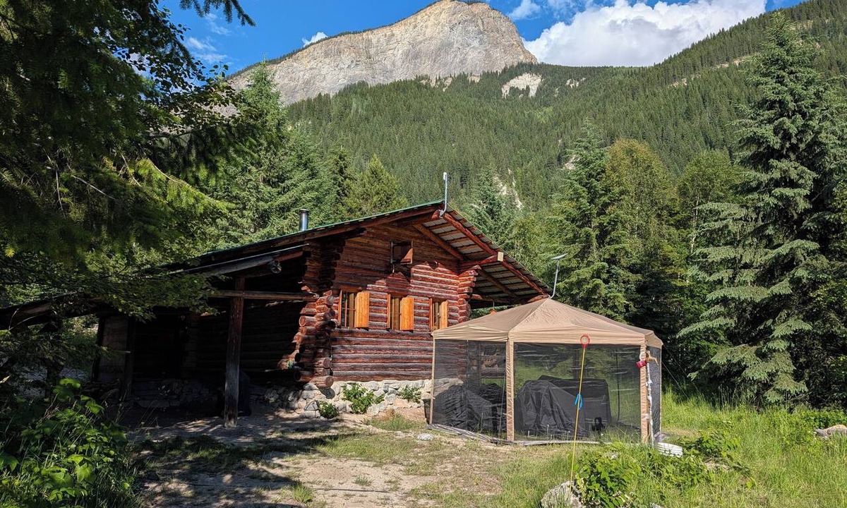 Blaeberry Cabin | A Swiss chalet styled cabin in the woods with rustic charm. A peaceful getaway.