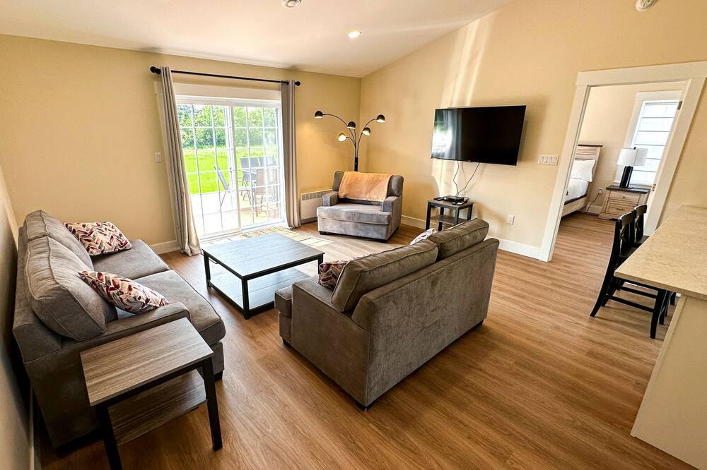 Argyle Shore Condo | Beautiful suite located just outside Cavendish! Newly constructed w/ fireplace