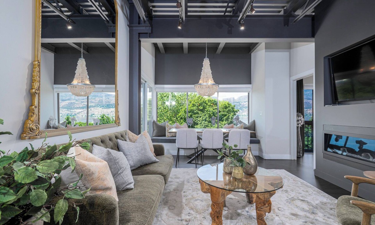 Kelowna Central Business District Hotel | Designer Penthouse - Downtown Waterfront!