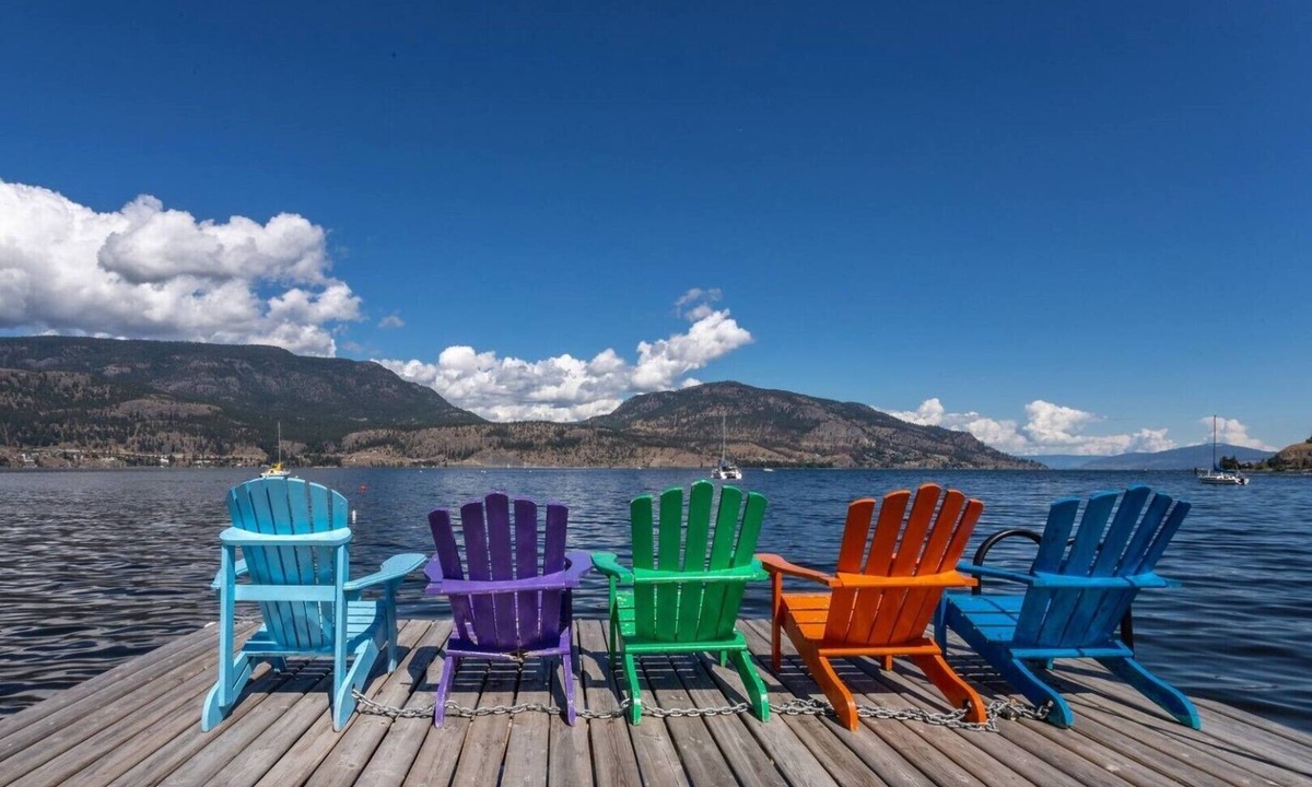North End House | Downtown Kelowna Lakefront oasis with private dock and panoramic views