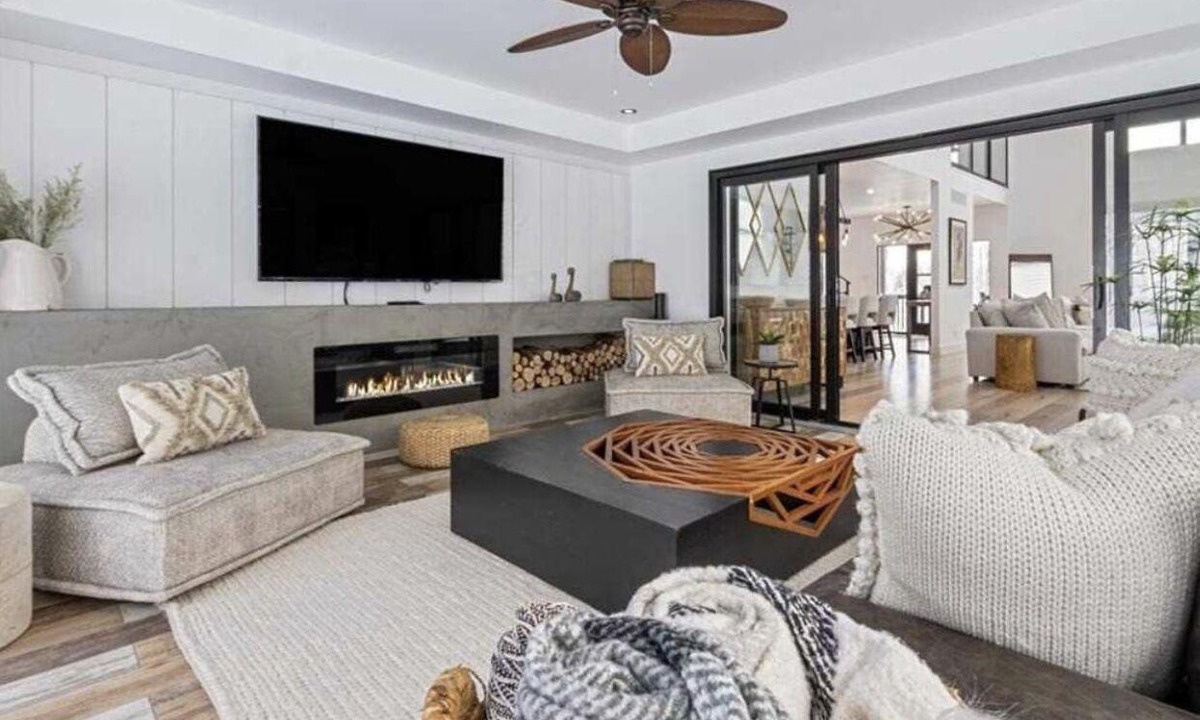Big Bay House | Farmhouse chic on Georgian Bluffs, where luxury meets comfort.