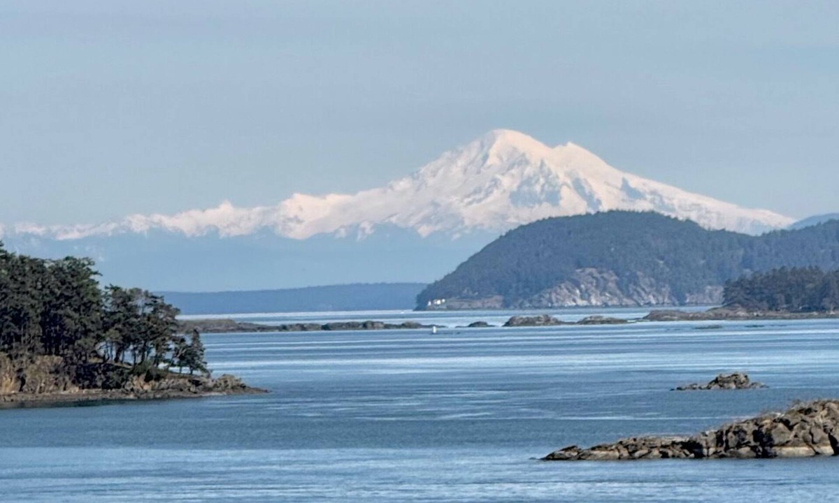 Sidney House | Hilltop Hideaway – Peaceful 2BR Suite, Near Beach Access and Mt. Baker Sunrises