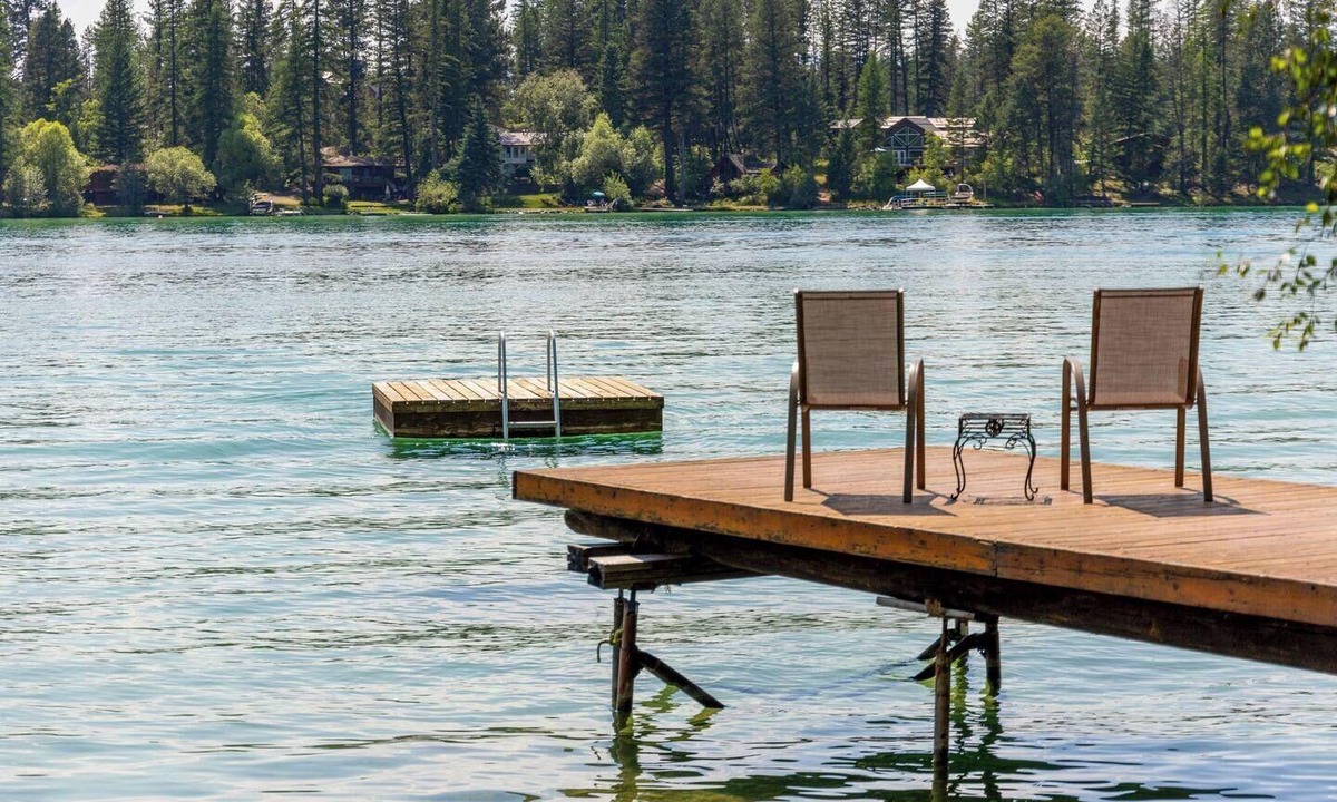 Koocanusa Ranch Cabin | Lakefront with Private Pier. Rosen Lake. Dog Fr.