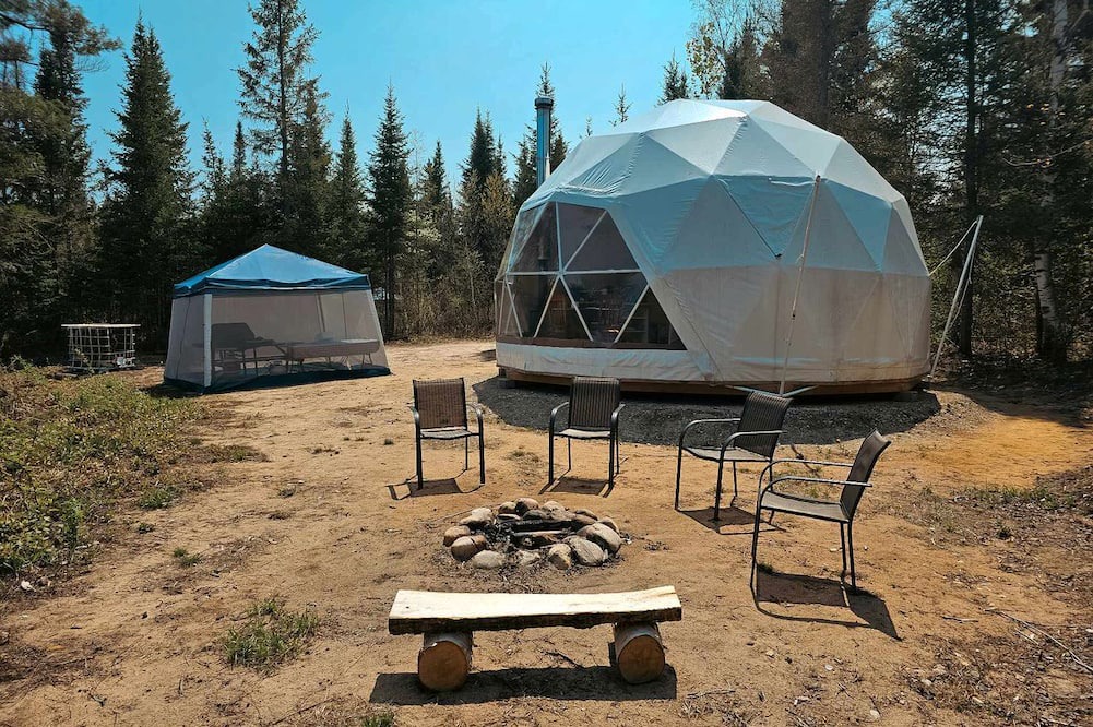 Mattawa Cabin | Luxury Dome Rental for Five in Ontario, Ideal for Glamping Stays in Mattawan