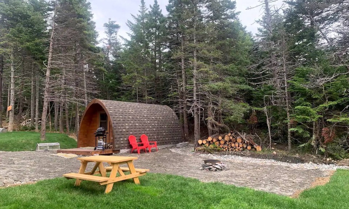 South River Cabin | Luxury South River Pods for Glamping in Newfoundland