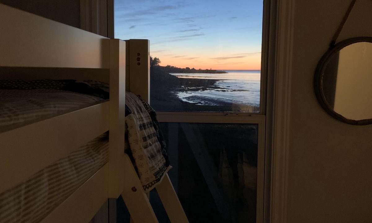 Pictou County Cottage | Oceanfront beach cottage panoramic views spectacular sunsets sandbars warm water