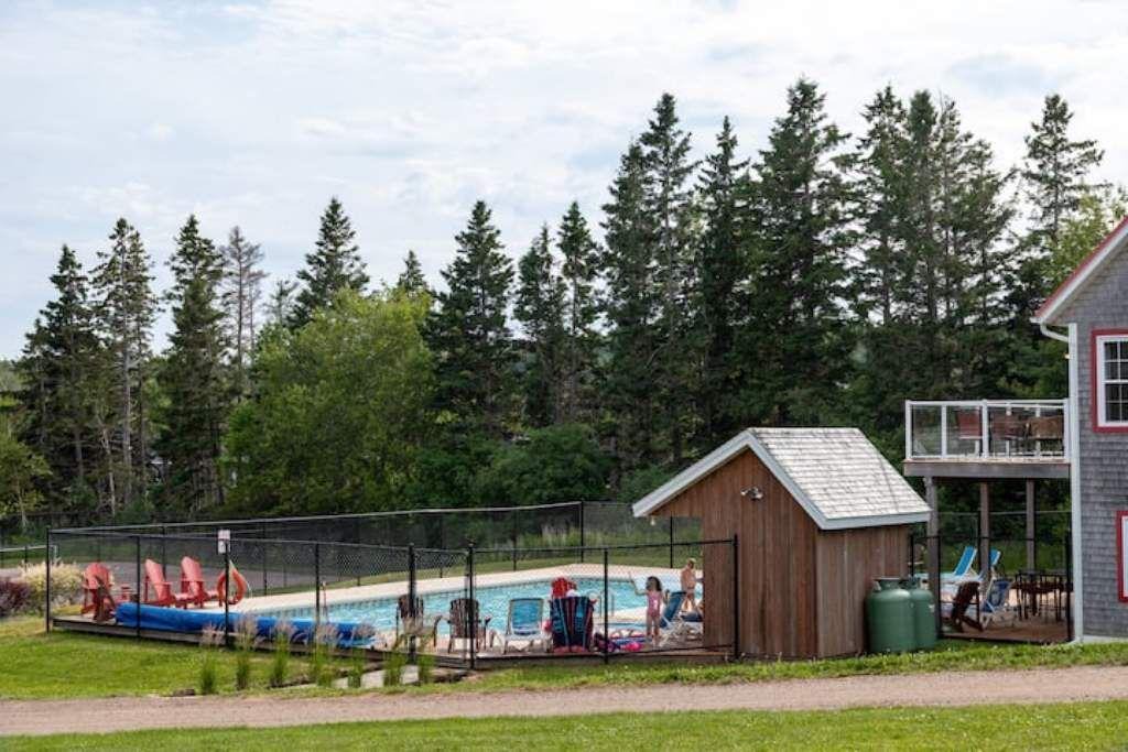 Stanley Bridge House | Private hot tub, secluded golf view villa. Pet Friendly!