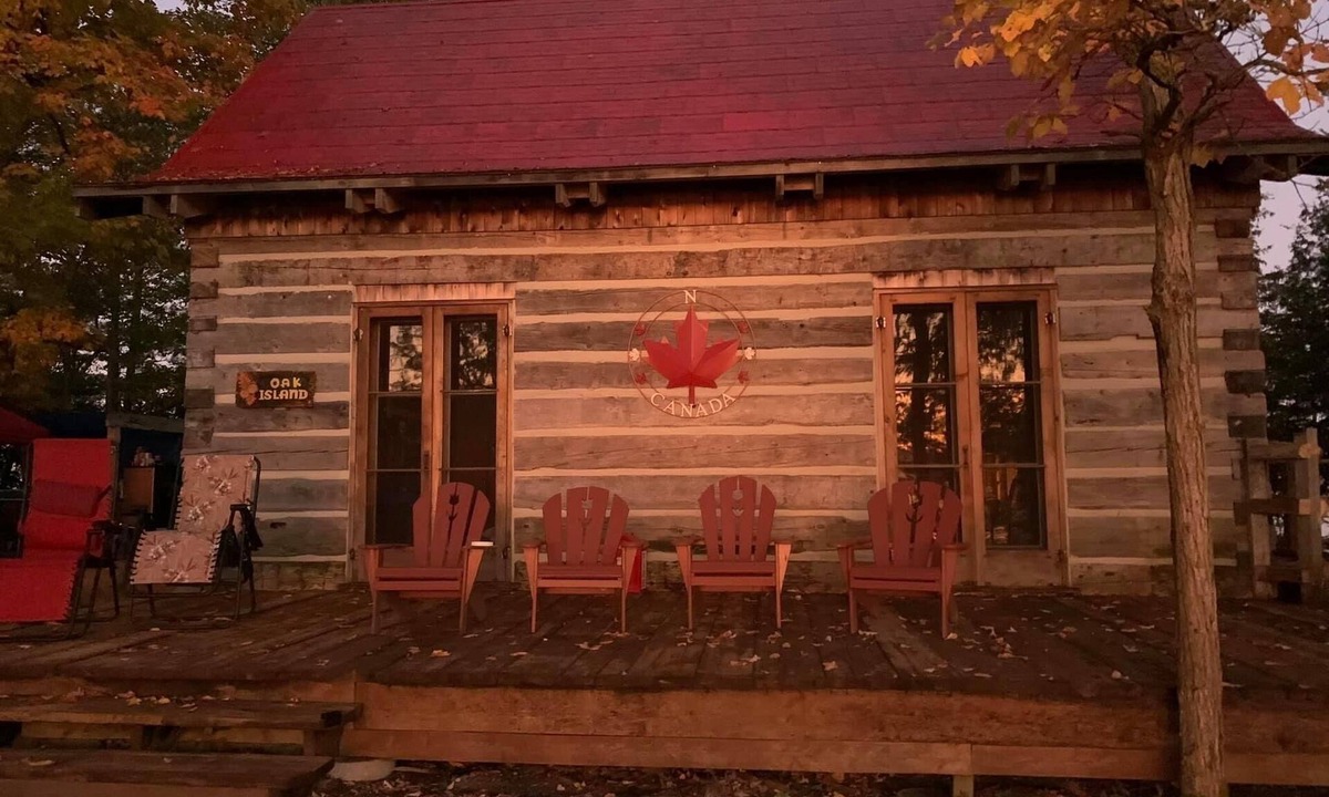 Trent Hills Cabin | Private Island stay. Oak Island on the Trent River.