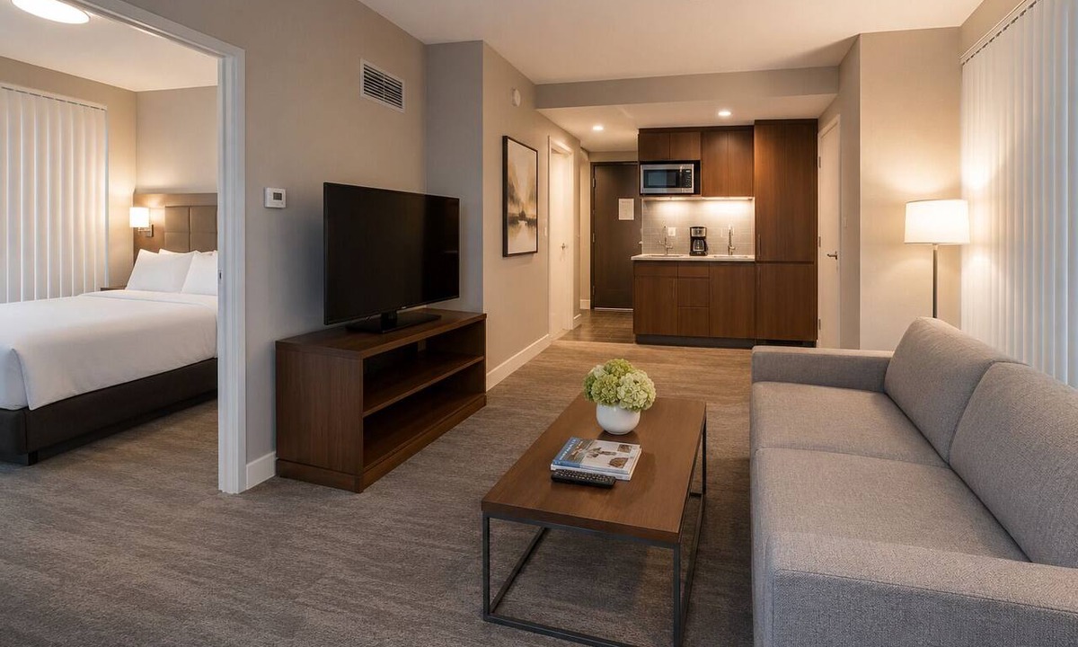 Central Waterfront Condo | Relaxing 2BR City Escape Near Entertainment & Transit!