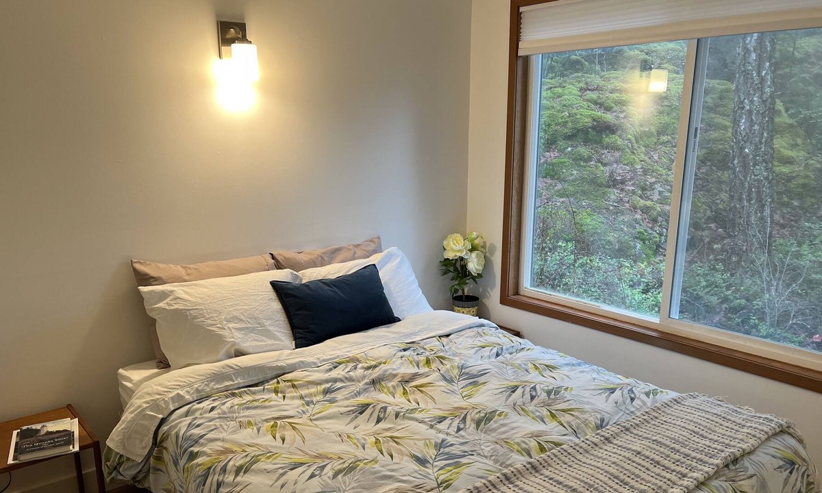 Quadra Island Apartment | Scenic ocean and mountain views from your living room.