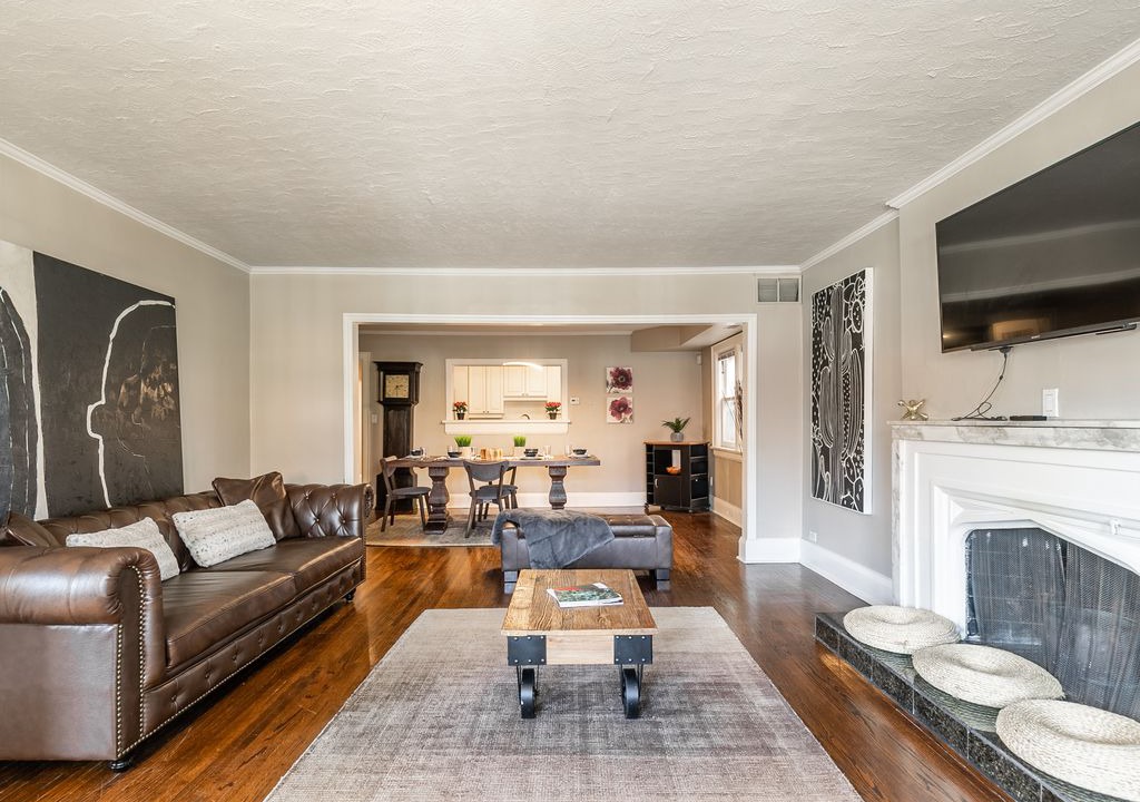 Chaplin Estates Apartment | Spacious 3BR with King Beds and Parking - Midtown!