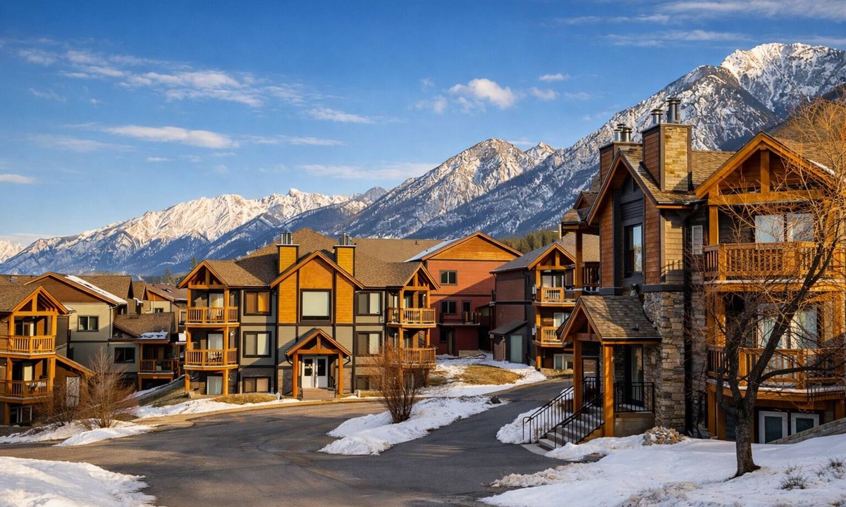 Radium Hot Springs Condo | Summit View Alpine Retreat I Mountain Views |Private Balcony |Cozy Modern Escape
