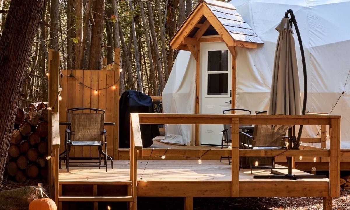 North Algona Wilberforce Cabin | The Bonne Chere Geodesic Dome - Waterfront Glamping in the Ottawa Valley