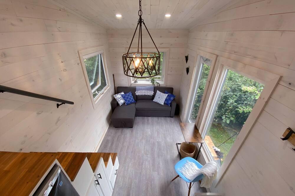 Sight Point House | Tiny Delight Tiny House With Own Beach & Waterfall 7km To Inverness Cape Breton