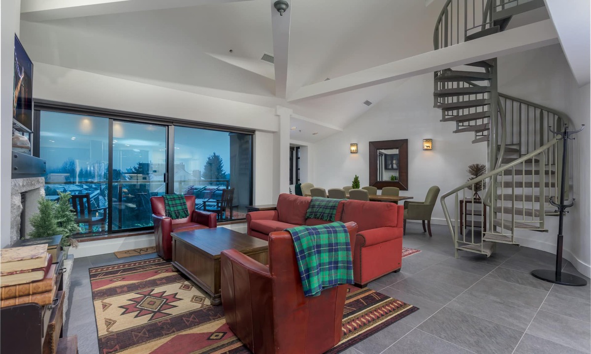 Whistler Village Condo | Top Floor. Top Views. Top of Whistler. The Penthouse at the Carleton Lodge.