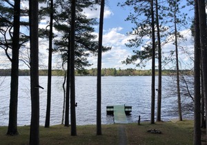 Lovely Open-Concept Home on Catfish Lake w/Guest Cottage in Eagle River