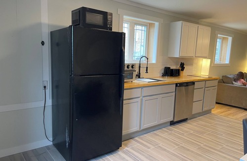 St. John's Apartment | 1 BRM suite w/kitchenette + hot tub + air conditioning- free off street parking