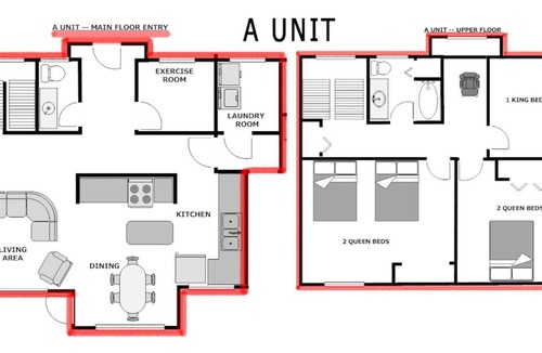 Twin Butte House | 5 minutes from Waterton - sleeps 10 - WCV Unit A