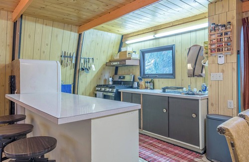 Silver Star Mountain Cabin | A-Frame Cabin nestled in the trees - laundry, pet-friendly, close to village