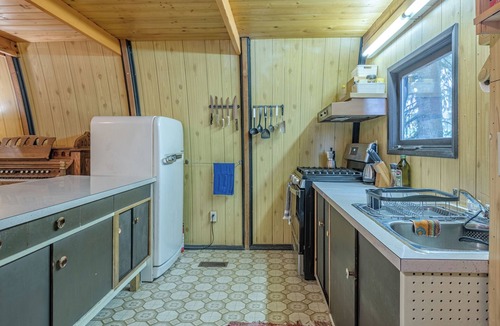 Silver Star Mountain Cabin | A-Frame Cabin nestled in the trees - laundry, pet-friendly, close to village