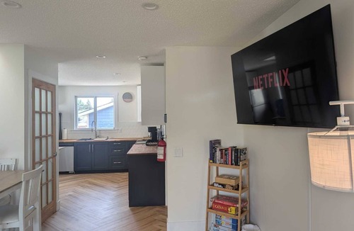 Southeast Calgary House | A Little R & R- private sauna & hot tub