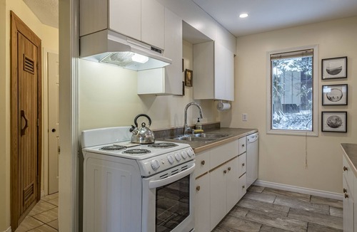 Silver Star Mountain House | Amazing location with private hot tub, sauna, laundry and ground level suite.