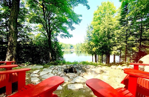 McDougall Cottage | Beautiful Waterfront Cottage w/Swim Spa Hot Tub, Sleeps 19
