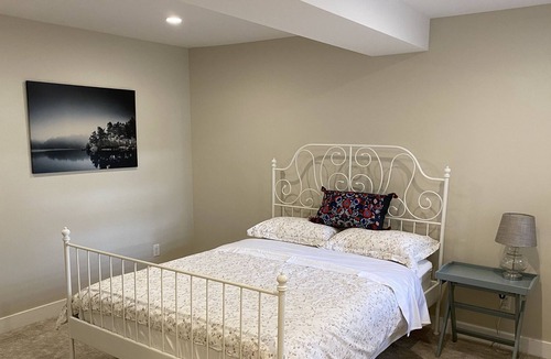 Gonzales Apartment | Bright and clean 2 bedroom basement suite. 10 minute walk to the ocean.