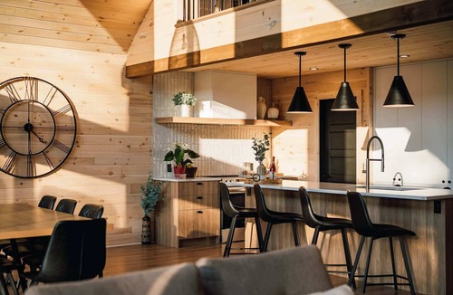 Saint-Faustin-Lac-Carre House | Chalet Le Solem, Golf et Spa !