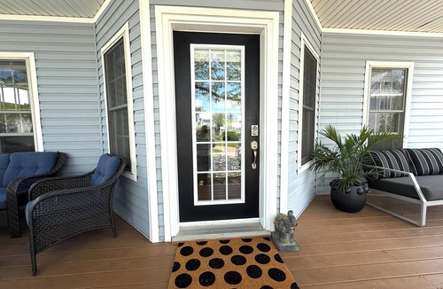 Crystal Beach House | Charming Beach House- gated community, private beach, lake views & golf cart
