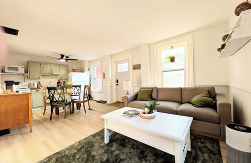 Cobourg House | Checkerboard guest house close to charming downtown + family-friendly yard space