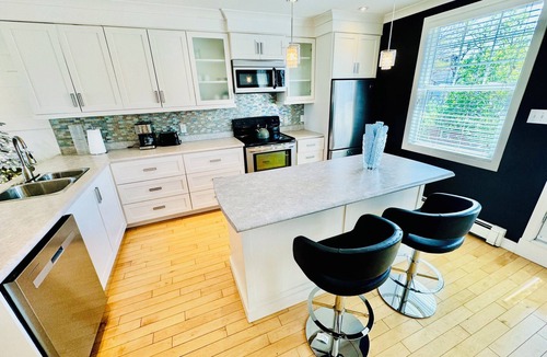 St. John's Apartment | Cozy, Relaxing, Center City Retreat with Private Rooftop Deck!