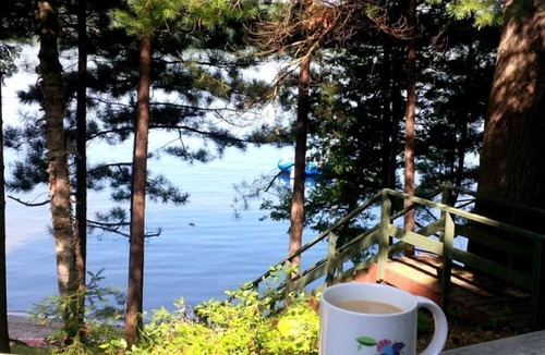 Algonquin Highlands Cabin | Cozy Vacation Rental with Outdoor Fireplace near Algonquin Provincial Park in Canada