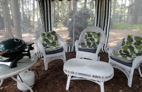 Mount Forest Cabin | Cute Cozy Tiny House Surrounded by Trees for a Unique Couples Escape in Mt Forest, Ontario