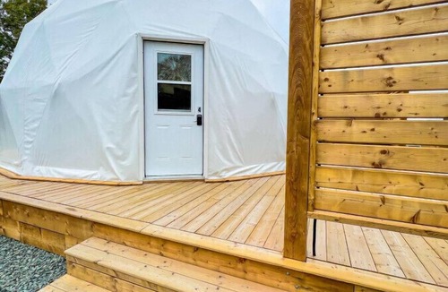 West Bay Cabin | Dome 4 · Lakeside Luxury Dome Experience With Hot Tub