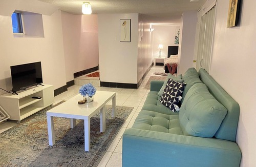 The Beaches House | downtown 1 bedroom basement apartment with exclusive backyard