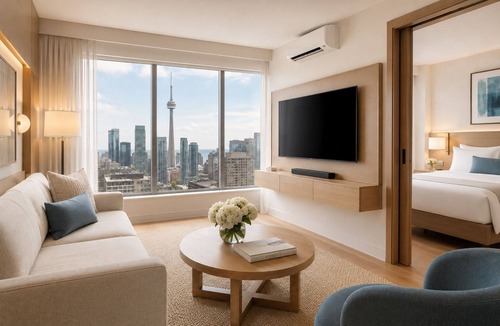 Central Waterfront Apartment | Downtown Harbour 2BR Suite