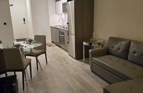 Old Town Apartment | Downtown one bedroom condo with lake and city view.