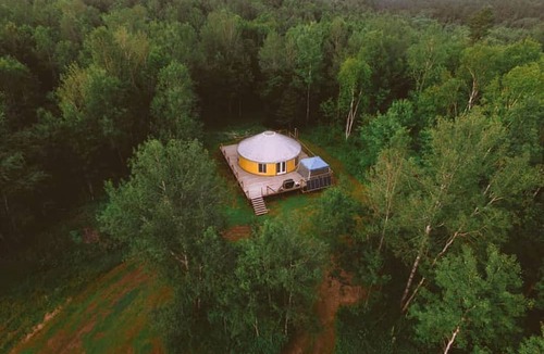 Mattawa RV Rental | Eco-Friendly Yurt Ideal for Glamping in Ontario