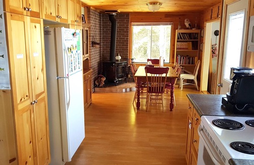 McMurrich/Monteith Cottage | Family Sunset views Lakefront Cottage | Private Waterfront, Dock & Shallow Water