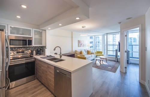 Coal Harbour Condo | ⚽ FIFA World Cup 2026 | Furnished Coal Harbour Condo | Parking Included