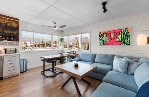 Lower Lonsdale Boat Rental | Floating Home with Rooftop Patio and Incredible Views!