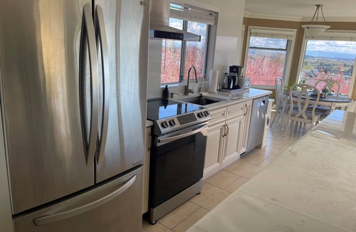 White Rock Apartment | Full advantage of 180 degree PANORAMIC view of OCEAN & MOUNT BAKER