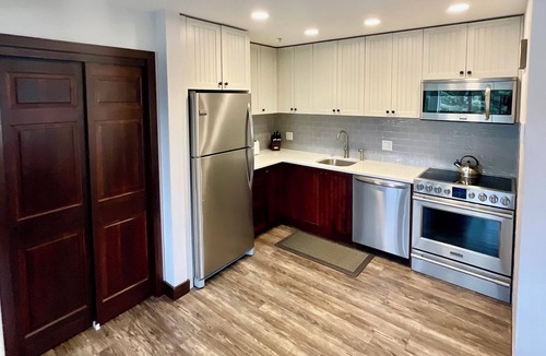 Village North House | Fully renovated studio in heart of Whistler Village. WD + AC