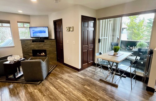 Village North House | Fully renovated studio in heart of Whistler Village. WD + AC