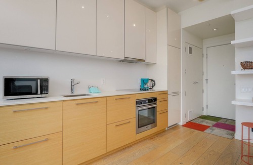 Downtown Victoria Condo | Gallery - Light and photo art filled modern studio in Victoria's Chinatown by Victoria Prime!