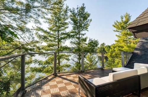 Parry Sound Cottage | Hemlock Resort: Game Room, Hot Tub, Canoe, Firepit
