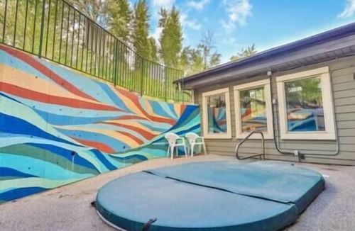 West Fernie Apartment | Hot Tub & Pool - Large Deck - Ground-Floor Studio