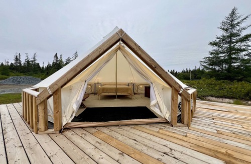 Halifax County RV Rental | Juniper Bell Tent near Peggy's Cove