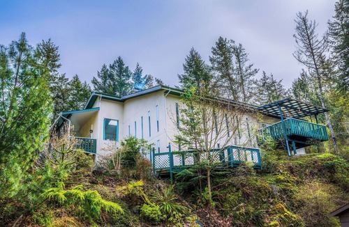 East Sooke Villa | Koi Pond & Meditation Gardens Await In The Quiet Rainforest of East Sooke
